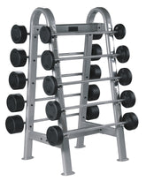 ETS Fixed Straight and Curl Barbell Rack