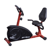 Body-Solid Best Fitness (BFRB1R) Recumbent Exercise Bike for Home - Indoor Workout Stationary Bike with LCD Display & Adjustable Magnetic Resistance Body-Solid