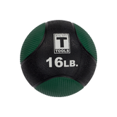 16LB DARK GREEN, BLACK MED BALL Body-Solid