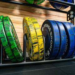 Bumper Plate Toaster Storage