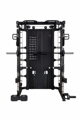 Pure Craft Pro Series Multi-Functional Smith Machine – All-in-One Trainer with Lat Seat Attachment (PCI-1028) Pure Craft Industries