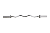 Olympic EZ Curl Bar – 47" Chrome Barbell Pure Craft Industries