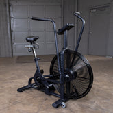 Body-Solid Endurance (FB300B) Dual Action Fan Bike - Adjustable Seat, Transport Wheels, Commercial Grade Stationary Exercise Bicycle for High-Intensity Workouts and Rehabilitation Body-Solid