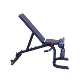 GFID31B - Flat/Incline/Decline Bench, 2"x 2", GFID31 - BLACK Body-Solid
