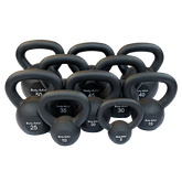 KBR40 - Iron Powder Coat Kettlebells 40 Pounds - Body-Solid Body-Solid