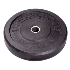 45LB BLACK BUMPER PLATES 17.375 ", Full Commercial Made is USA