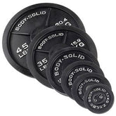 400 LB Cast Oly Set, Black Bar Body-Solid