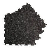 4 piece puzzle mat, 19.7" square, 7/16" thick, gray speck Body-Solid