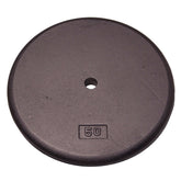 Black Standard Plate 50lb Body Solid