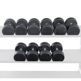 SDPS650 - Rubber Round Dumbell 55-75lb pairs Body-Solid