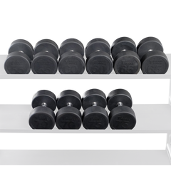 SDPS650 - Rubber Round Dumbell 55-75lb pairs