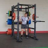 SPR1000 - PCL Power Rack Base Rack/Liftoffs/Premium Safeties Body-Solid