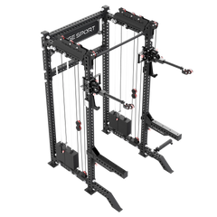 The Dane 2.0 Squat Rack with Cable Crossover | All-in-One Home Gym