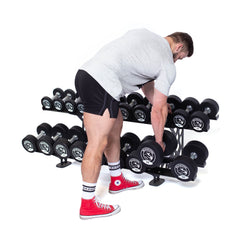 Commercial Interchangeable Weight Rack