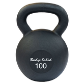 KBR100 - Iron Powder Coat Kettlebells 100 Pounds - Body-Solid Body-Solid