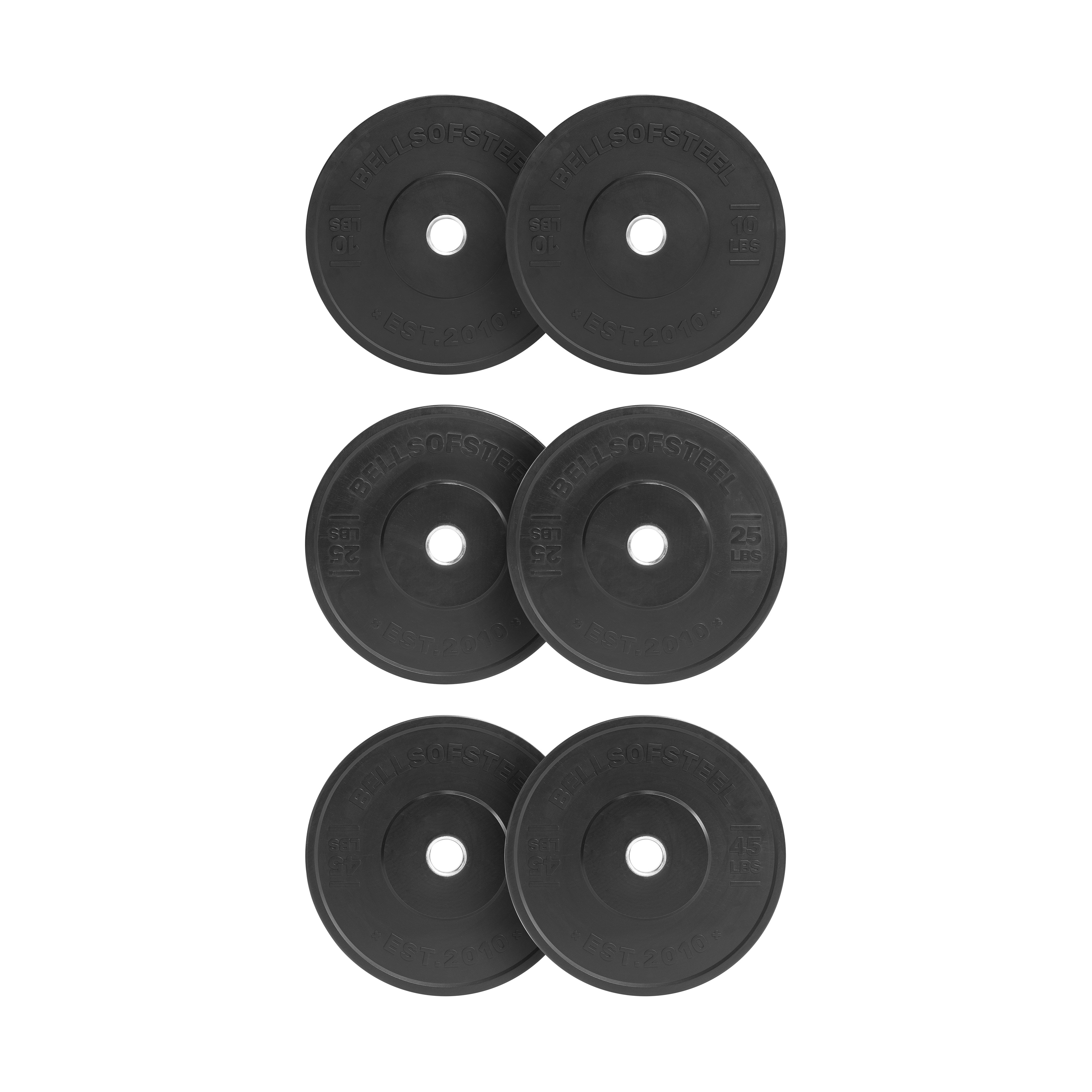 All-Black Bumper Plate Sets