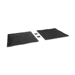 Rubber Flooring Gym Mat 24" x 24" (Set of 2)