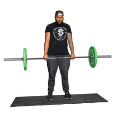 Rubber Flooring Gym Mat 24" x 24" (Set of 2)