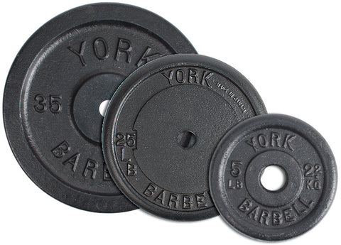 1" Standard Contour Cast Iron Plate
