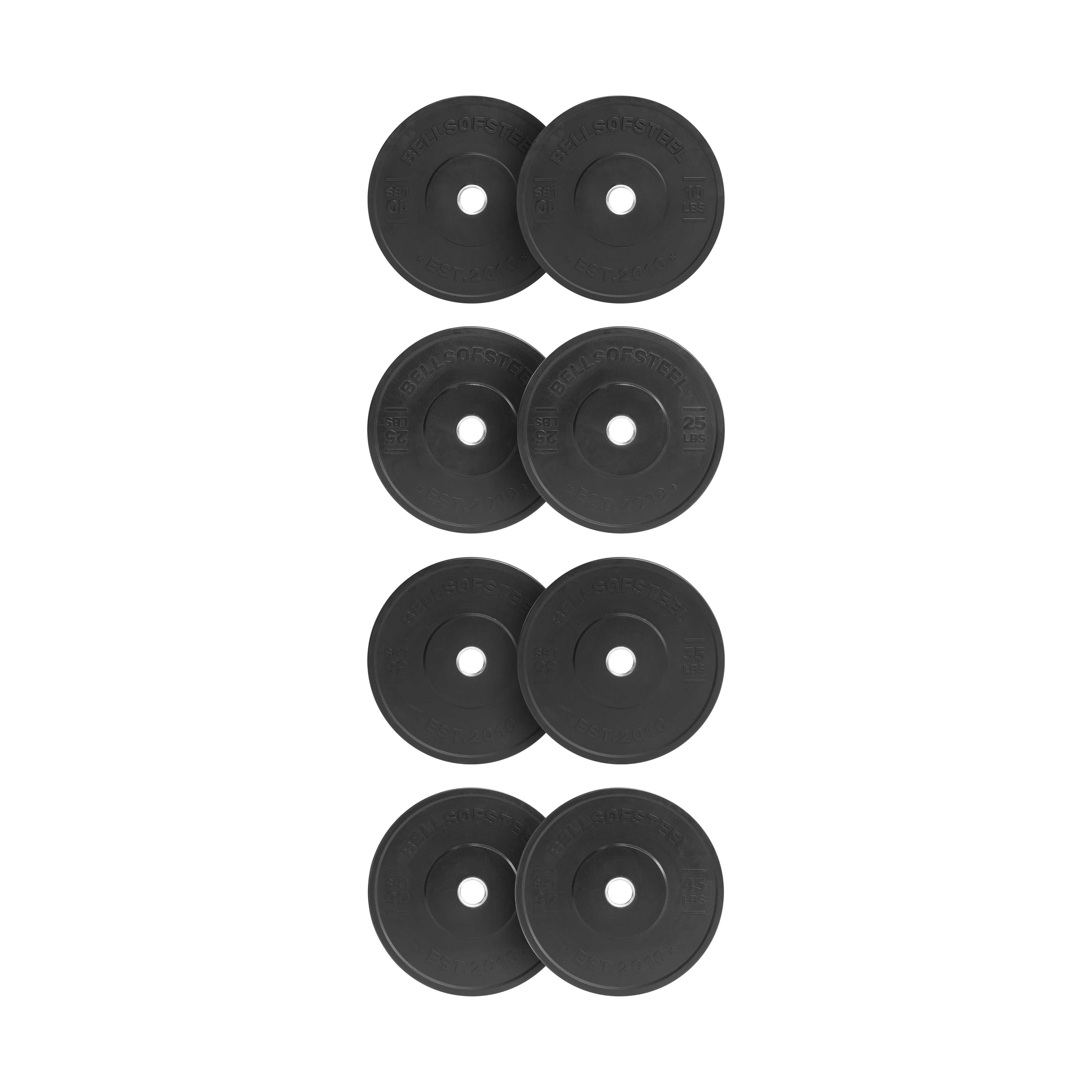 All-Black Bumper Plate Sets