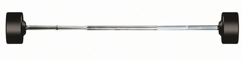 Rubber Fixed Pro Straight Barbell