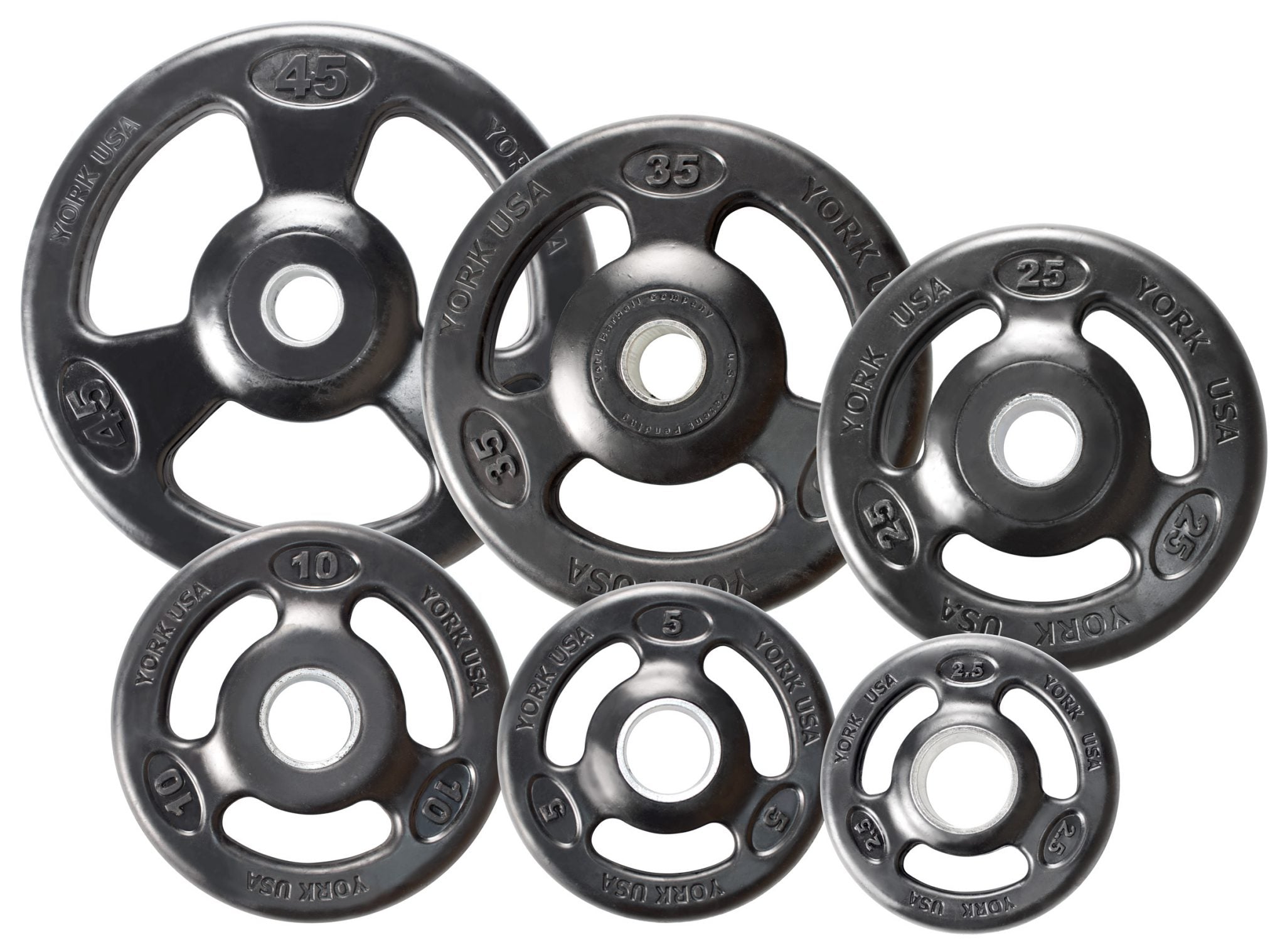 Iso-Grip Rubber Encased Steel Olympic Plate