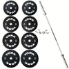 Rubber Training Bumper Plate Set
