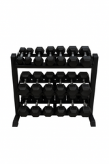3-Tier Dumbbell Rack for Hex Dumbbells (5–50 lb) PCI-OK0015