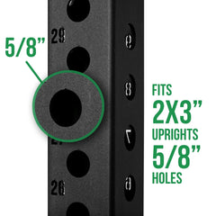 2x3 Safety Spotter Arms