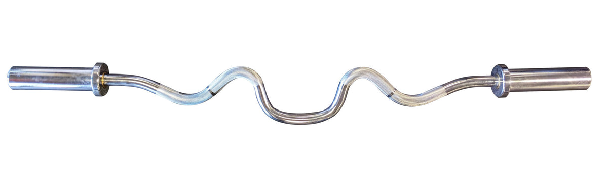 4' International Chrome Super Curl Bar