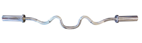 4' International Chrome Super Curl Bar