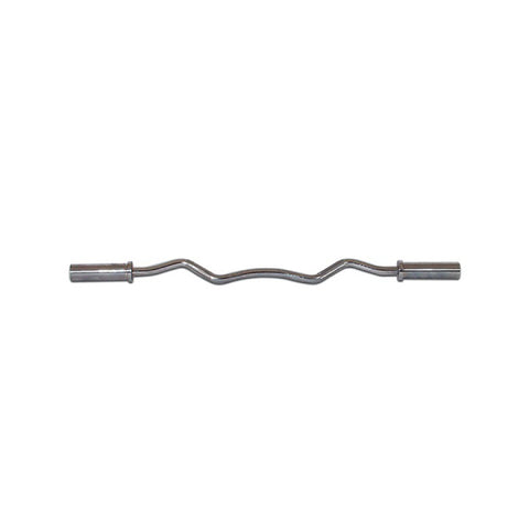 4' International Chrome Curl Bar