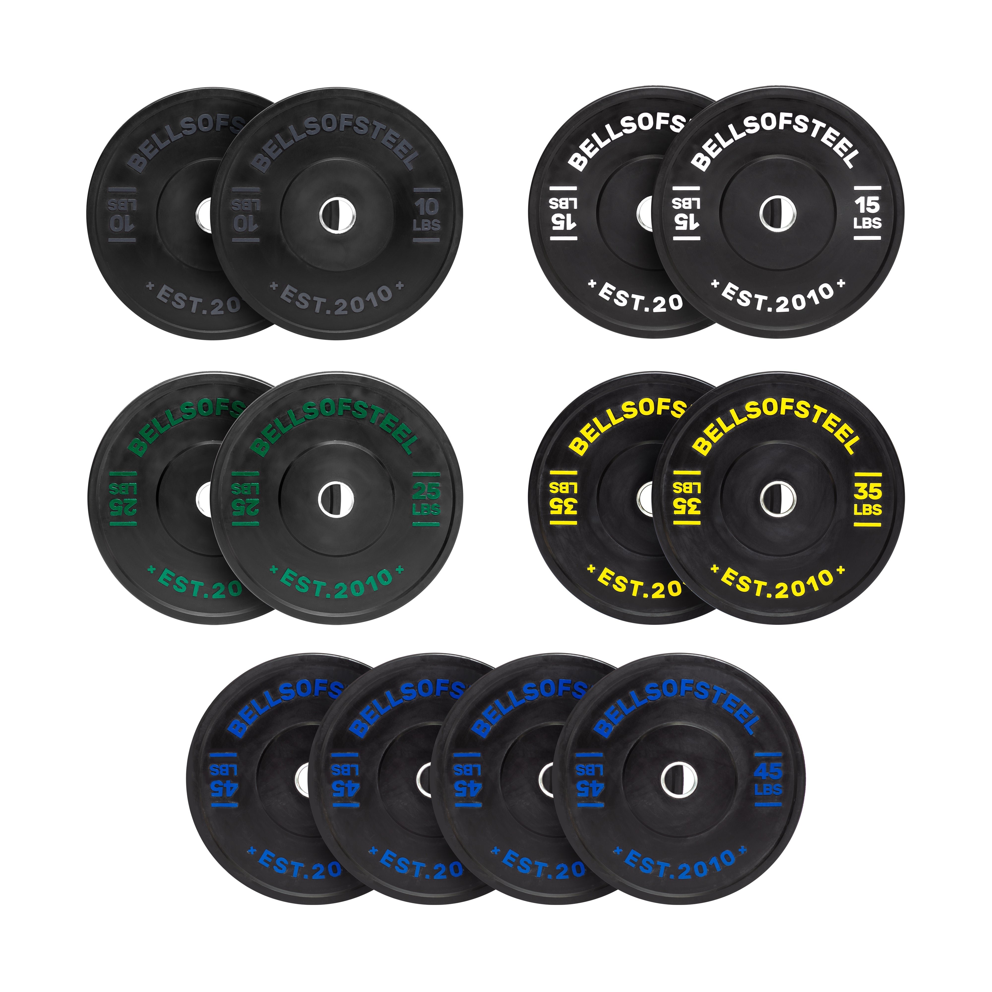 Dead Bounce Conflict Bumper Plate Sets