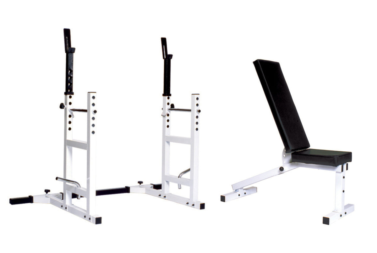 Pro Series 209 with Bench and Cage Attachment