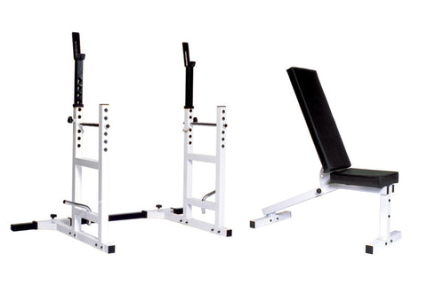 Pro Series 209 with Bench and Cage Attachment