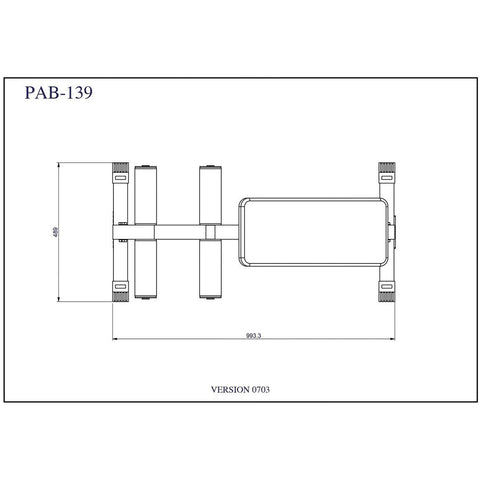 Body-Solid Powerline Sit-Up Board PAB139X Body-Solid