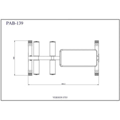 Body-Solid Powerline Sit-Up Board PAB139X
