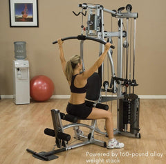 Body-Solid Powerline P2LPX Home Gym Equipment with Leg Press, Grey/Black Body-Solid