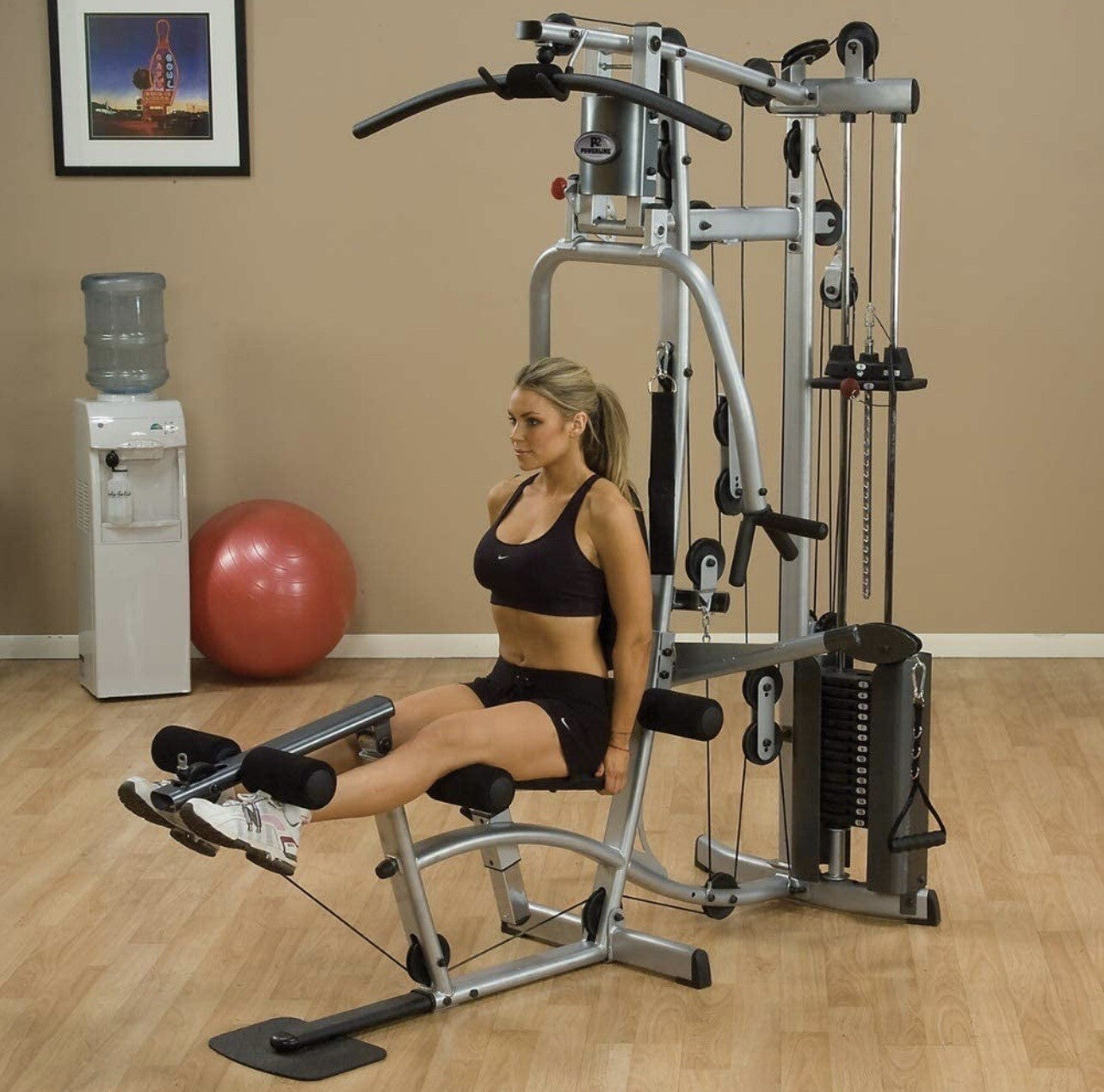 Body-Solid Powerline P2LPX Home Gym Equipment with Leg Press, Grey/Black Body-Solid