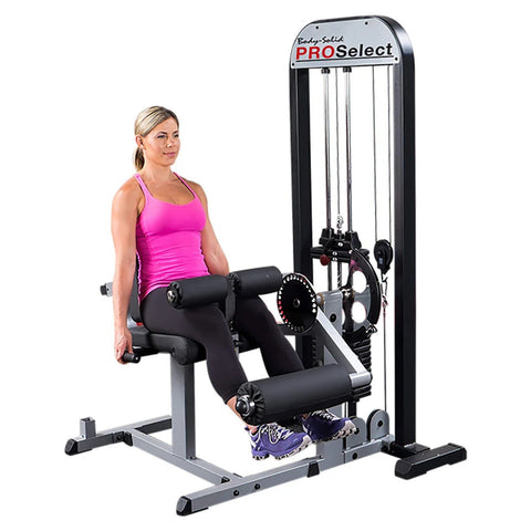 Body Solid Leg Extension and Leg Curl Machine - Gray (GCEC-STK) Body-Solid