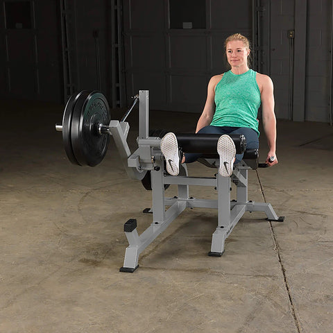 Body-Solid Leverage Leg Extension Plate Loaded Pro Clubline Commercial LVLE Body-Solid