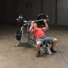 Body-Solid Leverage Incline Bench Press With Plate Holders - LVIP
