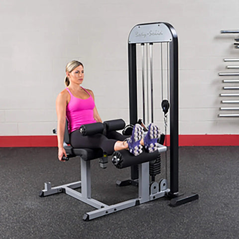 Body Solid Leg Extension and Leg Curl Machine - Gray (GCEC-STK) Body-Solid