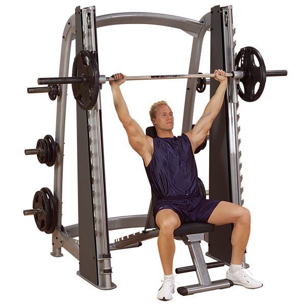 Body Solid Pro Clubline Counter-Balanced Smith Machine-SCB1000