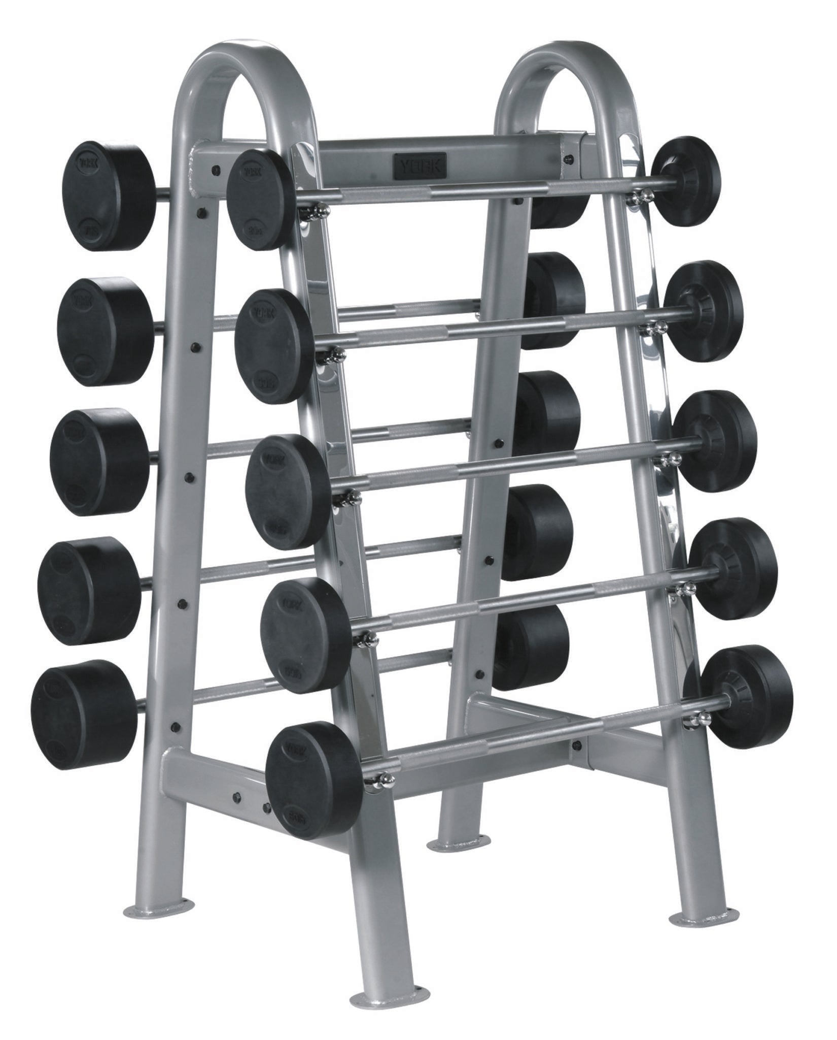 ETS Fixed Straight and Curl Barbell Rack