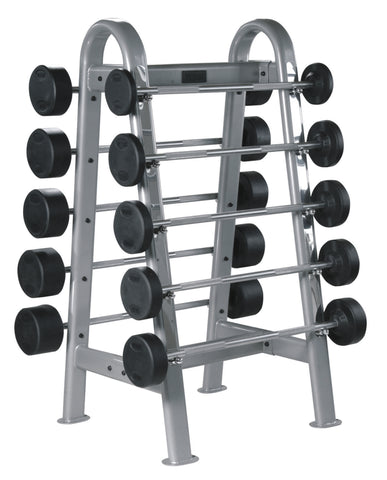 ETS Fixed Straight and Curl Barbell Rack