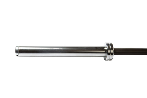 YORK 7' International Black Oxide Weight Bar - 32mm