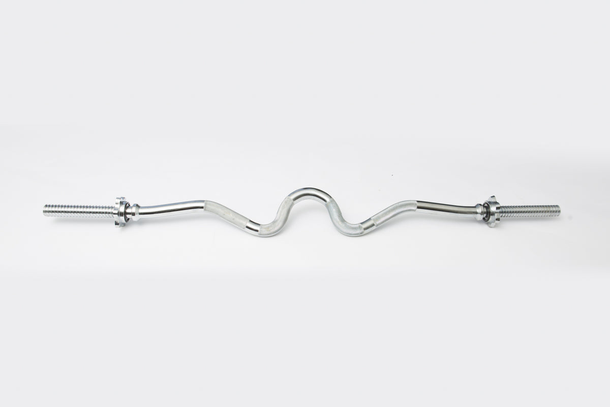 Chrome Spin-Lock Super Curl Bar w/ Spin-Lock Collars