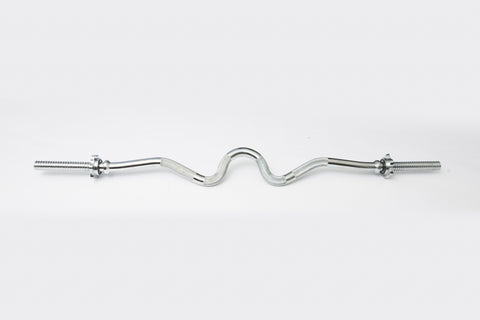 Chrome Spin-Lock Super Curl Bar w/ Spin-Lock Collars