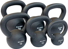 KBRS105 - Iron Powder Coat Kettlebells Pounds - Body-Solid